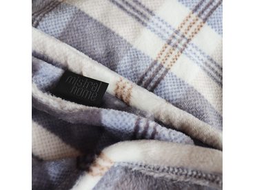 Homeville deka mikroplyš tmavě šedá