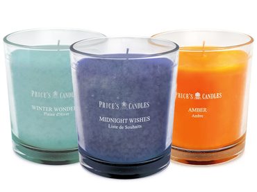 Set 3 svíček Price's