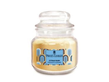 Price's MINI vonná svíčka ve skle Citrus Rush - hoření 30h