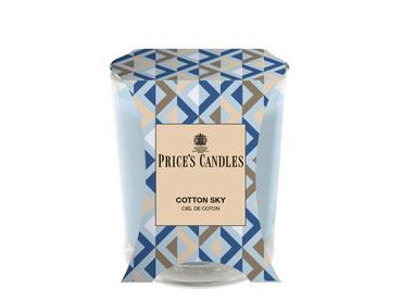 Price's vonná svíčka ve skle Cotton Sky - hoření 45h