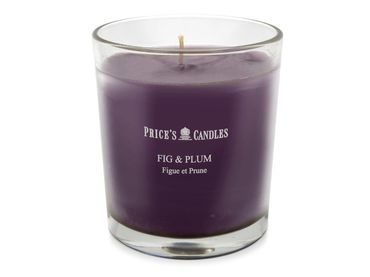 PRICE´S vonná svíčka ve skle Fig & Plum - hoření 45h