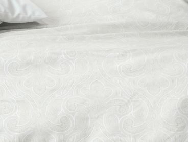Mistral Home povlečení bavlněný satén Paisley Chateu grey
