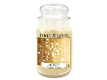 PRICE´S MAXI vonná svíčka ve skle Stardust - hoření 150h