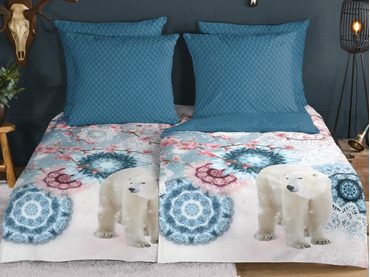 Designové povlečení HIP flanel 30093 KODIAK 140x200/70x90 cm