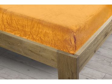 Homeville prostěradlo mikroplyš 90x200 cm žlutá