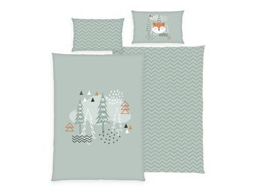 Povlečení pro miminka Nordic forest 100x135/40x60 cm