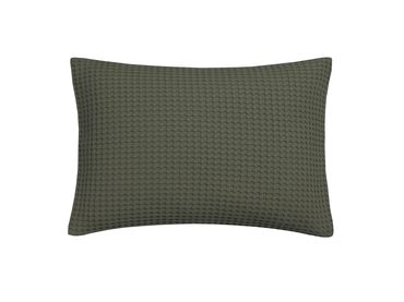 Vandyck Luxusní povlak na polštář Home Piqué waffle 40x55cm Earth green