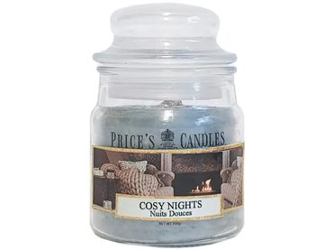 PRICE´S MINI svíčka ve skle Cosy Nights - hoření 30h