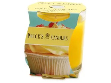 FRAGRANCE vonná svíčka ve skle Vanilkový cupcake - hoření 45h