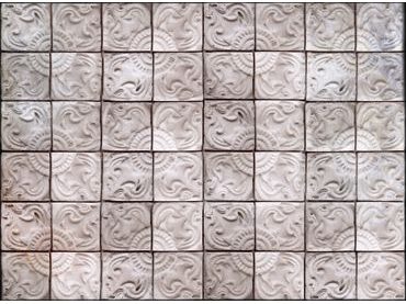 1Wall fototapeta Miami Ink Růžová lebka 158x232 cm