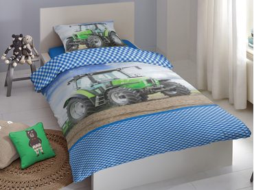 Povlečení Good Morning 100% bavlna Chuck 140x200/70x90 cm