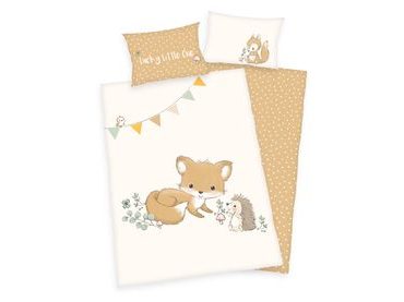 Flanelové povlečení pro miminka Forest Friends 100x135/40x60cm