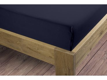 Bierbaum jersey prostěradlo tm. modrá