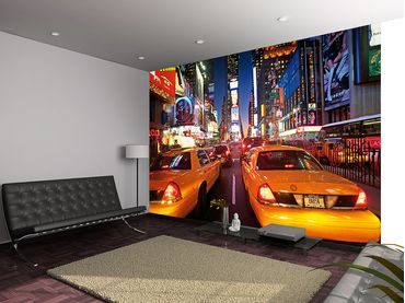 1Wall fototapeta New York Times square s taxíky 360x253 cm