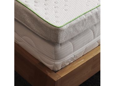 Anatomický polštář DREAMPUR® z latexové pěny Grey dots perforovaný 40x60cm