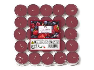 Petali vonné čajové svíčky Voňavé lesní plody 25ks