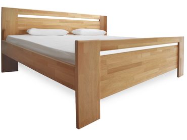 Dubová postel Grandioso Plus 4 cm masiv cink - výstavní kus