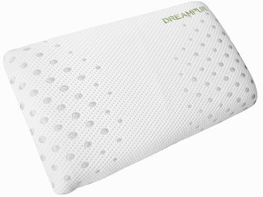 Anatomický polštář DREAMPUR® z latexové pěny Grey Dots MAXI 40x70 cm