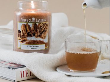 FRAGRANCE vonná svíčka ve skle Skořice - hoření 45h
