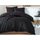 Cottonbox povlečení bavlněný satén Stripe black