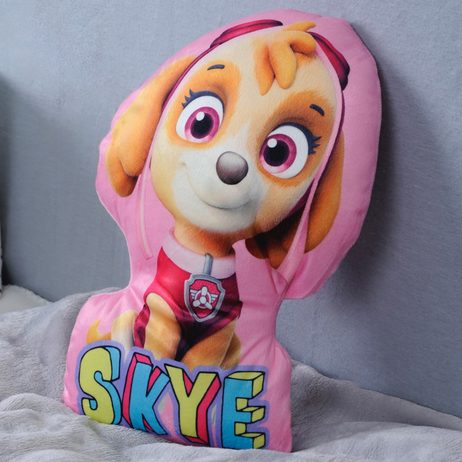 Polštářek Tlapková patrola Skye 33x22 cm