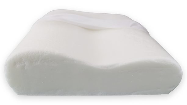 Anatomický polštář DREAMPUR® z latexové pěny Grey dots profilovaný