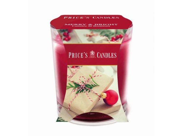 FRAGRANCE vonná svíčka ve skle Merry & Bright - hoření 45h