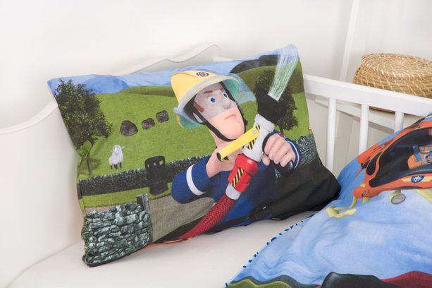 Povlečení pro miminka Požárník Sam 100x135/40x60cm