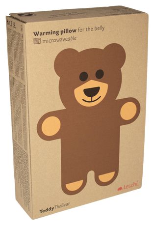 LESCHÍ Hřející polštářek Teddy  36x26cm béžová