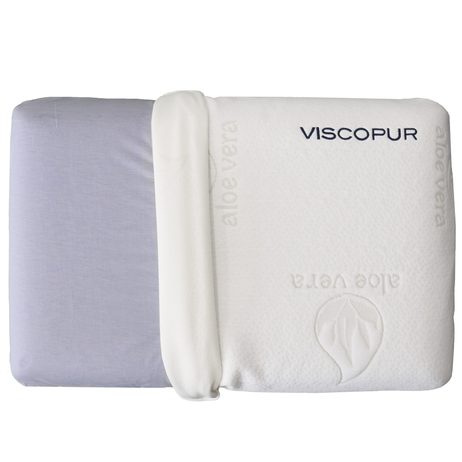 Anatomický polštář VISCOPUR® MEMO-GEL MAXI neprofilovaný 40x70 cm