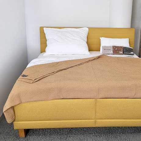 Čalouněná postel s úložným prostorem a rošty Slumberland BRISTOL