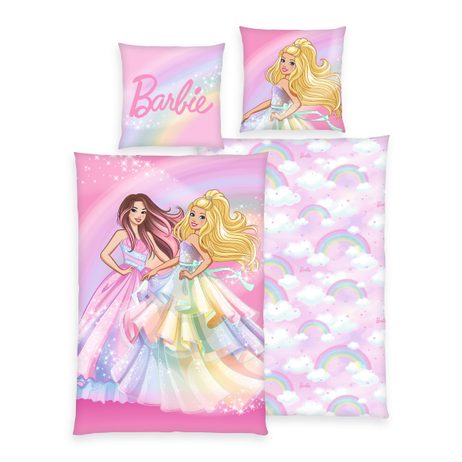 Povlečení Barbie 140x200/70x90 cm