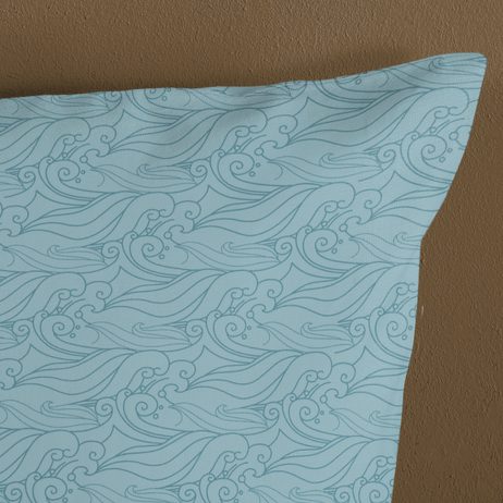 Povlečení Good Morning 100% bavlna Ocean & Whale 140x200/70x90 cm