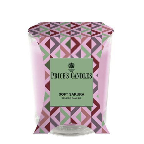Price's vonná svíčka ve skle Soft Sakura - hoření 45h