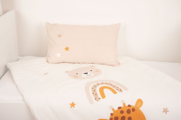 Povlečení pro miminka Malí kamarádi 100x135/40x60cm