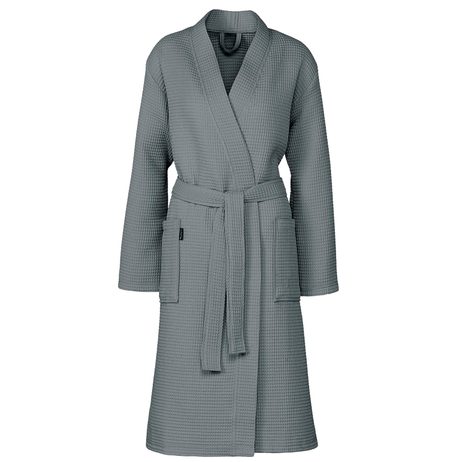 Vandyck unisex župan Biarritz  Steel grey