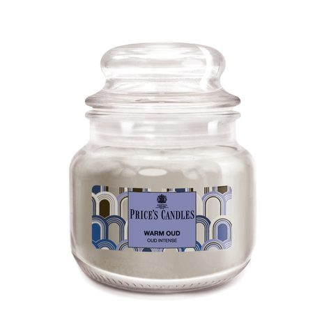 Price's MINI vonná svíčka ve skle Warm Oud - hoření 30h