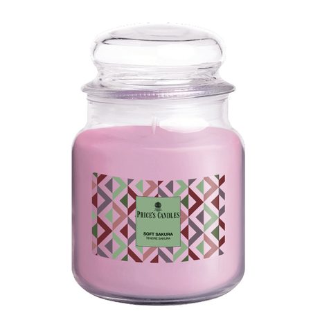 Price's MIDI vonná svíčka ve skle Soft Sakura - hoření 80h