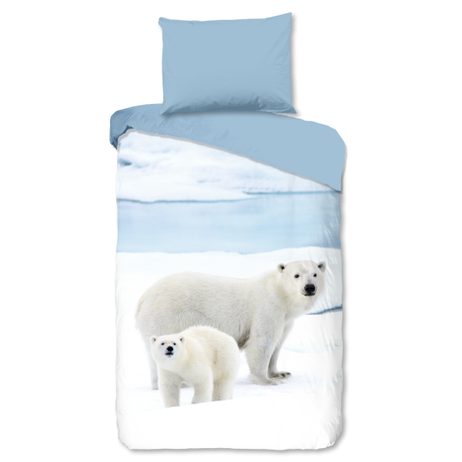 Flanelové povlečení Good Morning Care 140x200/70x90 cm