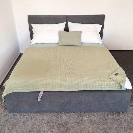 Čalouněná postel s úložným prostorem Slumberland BELFAST MISTRAL