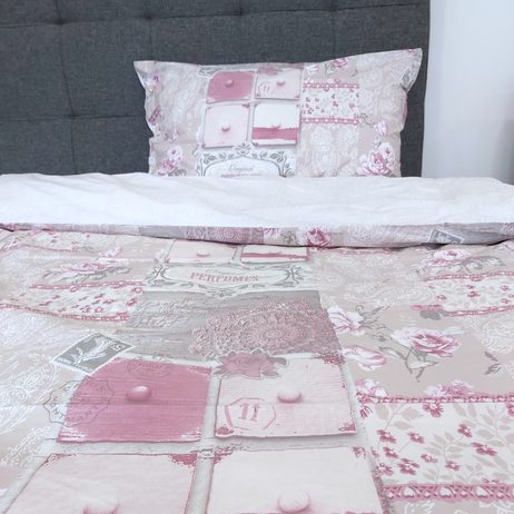 Italské povlečení 100% bavlna Chic Rosa