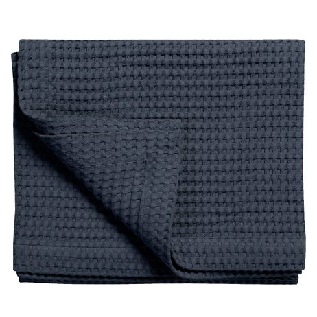 Vandyck Luxusní přehoz na postel Home Piqué waffle Nightblue