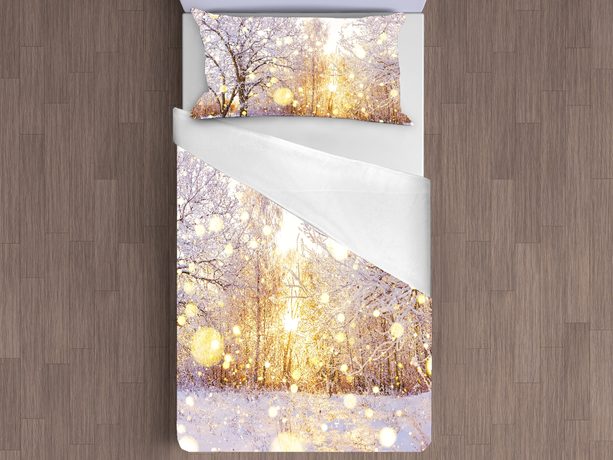 3D Italské povlečení 100% bavlna Alba