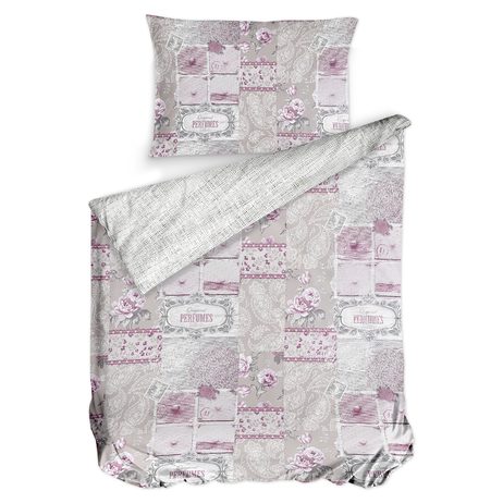 Italské povlečení 100% bavlna Chic Rosa