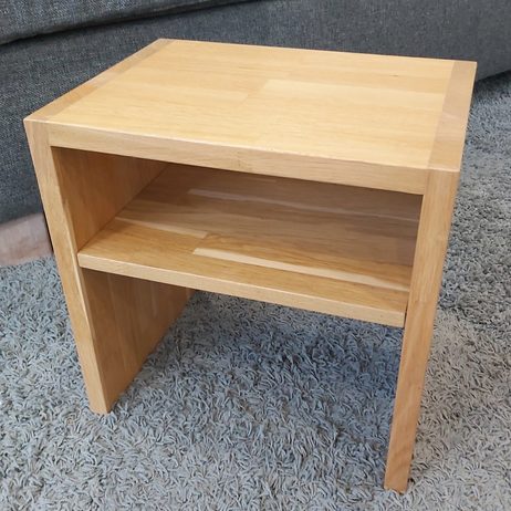 Noční stolek Kolnig dub cink - výstavní kus