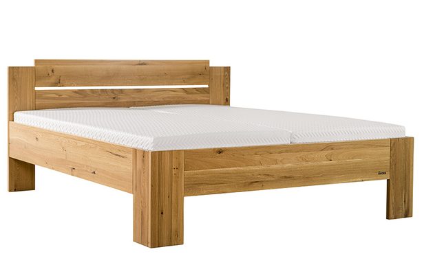 Postel Ahorn Grado divoký dub 180x200 cm - výstavní kus