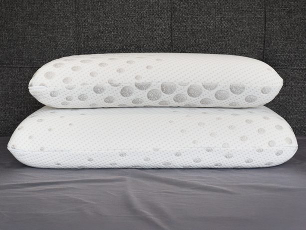 Anatomický polštář DREAMPUR® z latexové pěny Grey Dots MAXI 40x70 cm