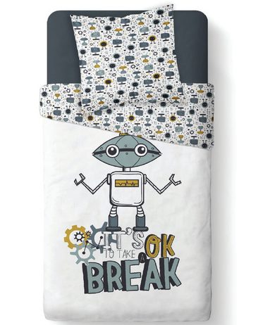 TODAY KIDS povlečení 100% bavlna Break 140x200/63x63 cm