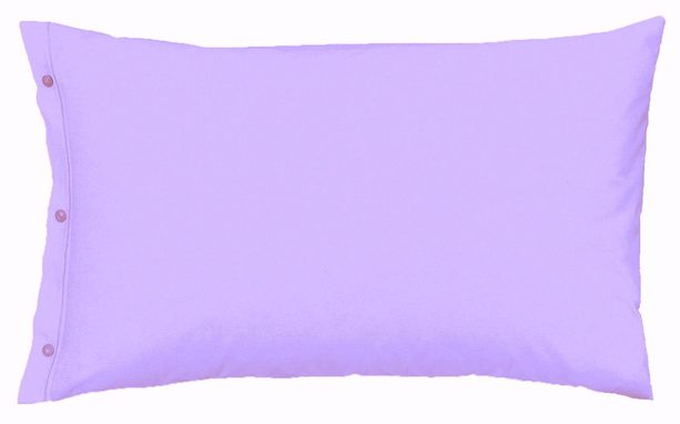Povlak na polštář italské výroby 100% bavlna - 2 ks fialová
