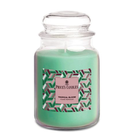 Price's MAXI vonná svíčka ve skle Tropical Bloom - hoření 130h